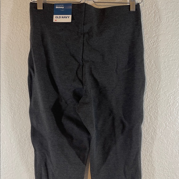 OLD NAVY Extra High-Waisted Stevie Skinny Pants Dark Heather Gray Size M NEW - Picture 6 of 11